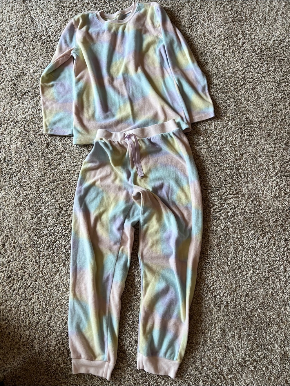Lands’ End Fleece Pajamas